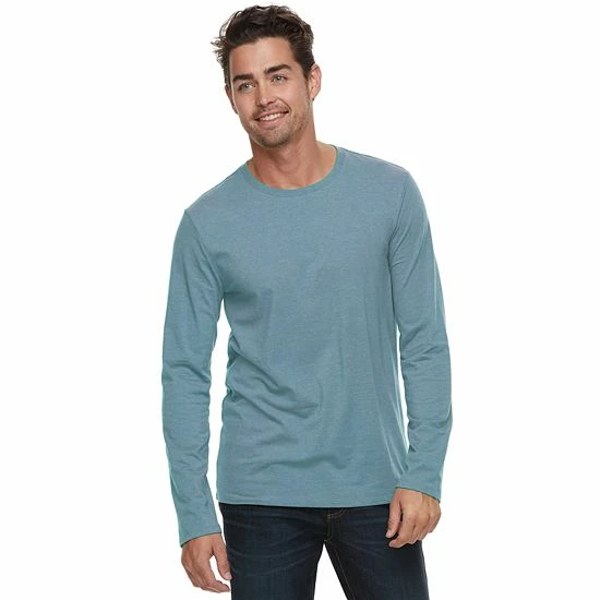Big & Tall Apt. 9® Premier Flex Classic-Fit Stretch Crewneck Tee Dark Teal 21 Big & Tall Apt. 9® Premier Flex Classic-Fit Stretch Crewneck Tee Dark Teal - Image 19