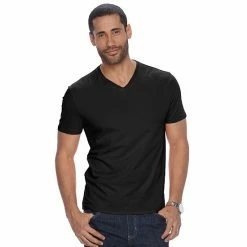 Men's Apt. 9® Solid V-neck Tee Marine Life -Apt. 9 Sales Store unnamed file 43
