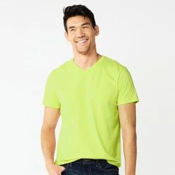 Men's Apt. 9® Solid V-neck Tee Marine Life -Apt. 9 Sales Store unnamed file 49