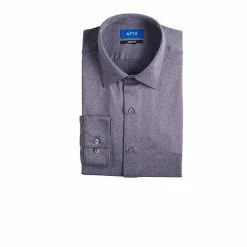 Men's Apt. 9® Slim-Fit Performance Knit Spread-Collar Dress Shirt Blue Texture -Apt. 9 Sales Store unnamed file 493
