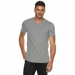 Men's Apt. 9® Solid V-neck Tee Marine Life -Apt. 9 Sales Store unnamed file 50