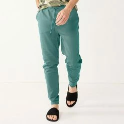 Men's Apt. 9® Knit Joggers Brown -Apt. 9 Sales Store unnamed file 500