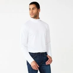 Men's Apt. 9® Mockneck Top Gray -Apt. 9 Sales Store unnamed file 567