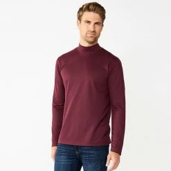 Men's Apt. 9® Mockneck Top Gray -Apt. 9 Sales Store unnamed file 570