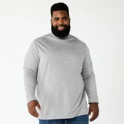 Big & Tall Apt. 9® Turtleneck Coal Blue -Apt. 9 Sales Store unnamed file 579
