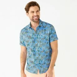 Men's Apt. 9® Athleisure Untucked-Fit Tech Shirt Painterly Camo -Apt. 9 Sales Store unnamed file 586