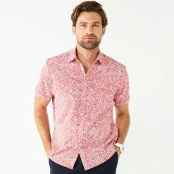 Men's Apt. 9® Athleisure Untucked-Fit Tech Shirt Painterly Camo -Apt. 9 Sales Store unnamed file 587