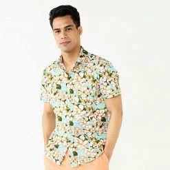 Men's Apt. 9® Athleisure Untucked-Fit Tech Shirt Painterly Camo -Apt. 9 Sales Store unnamed file 589