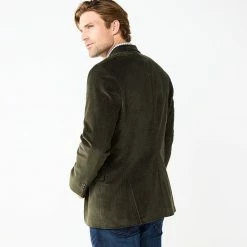 Men's Apt. 9® Premier Flex Slim-Fit Corduroy Sport Coat Olive Corduroy -Apt. 9 Sales Store unnamed file 598