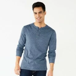 Men's Apt. 9® Core Henley Top Forest -Apt. 9 Sales Store unnamed file 6