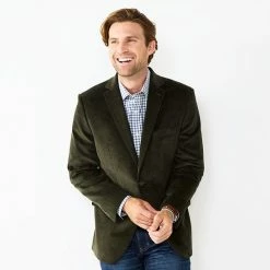 Men's Apt. 9® Premier Flex Slim-Fit Corduroy Sport Coat Olive Corduroy -Apt. 9 Sales Store unnamed file 601