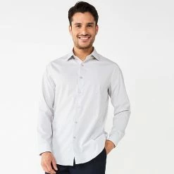 Men's Apt. 9® Premier Flex Regular-Fit Spread-Collar Dress Shirt Light Blue 28 Men's Apt. 9® Premier Flex Regular-Fit Spread-Collar Dress Shirt Light Blue -Apt. 9 Sales Store unnamed file 64