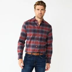 Men's Apt. 9® Slim Untucked-Fit Flannel Shirt Khaki Suede 6 Men's Apt. 9® Slim Untucked-Fit Flannel Shirt Khaki Suede -Apt. 9 Sales Store unnamed file 648