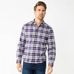 Men's Apt. 9® Slim Untucked-Fit Flannel Shirt Khaki Suede 11 Men's Apt. 9® Slim Untucked-Fit Flannel Shirt Khaki Suede -Apt. 9 Sales Store unnamed file 653