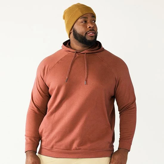 Big & Tall Apt. 9® Premier Flex Hoodie Black 4 Big & Tall Apt. 9® Premier Flex Hoodie Black - Image 2