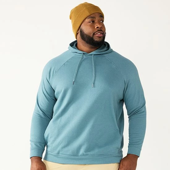 Big & Tall Apt. 9® Premier Flex Hoodie Black 5 Big & Tall Apt. 9® Premier Flex Hoodie Black - Image 3