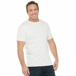 Big & Tall Apt. 9® Core Solid Crewneck Tee Plum