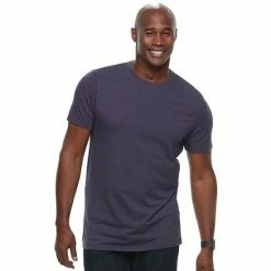 Big & Tall Apt. 9® Core Solid Crewneck Tee Plum -Apt. 9 Sales Store unnamed file 706
