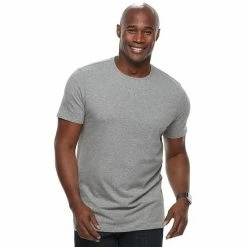 Big & Tall Apt. 9® Core Solid Crewneck Tee Plum -Apt. 9 Sales Store unnamed file 708