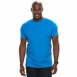 Big & Tall Apt. 9® Core Solid Crewneck Tee Plum -Apt. 9 Sales Store unnamed file 709