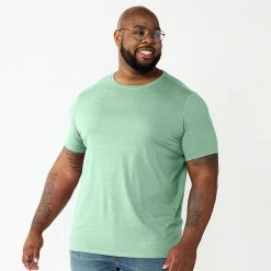 Big & Tall Apt. 9® Core Solid Crewneck Tee Plum -Apt. 9 Sales Store unnamed file 722