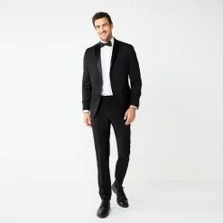Men's Apt. 9® Nested Tuxedo Suit Set Black Solid 14 Men's Apt. 9® Nested Tuxedo Suit Set Black Solid -Apt. 9 Sales Store unnamed file 728