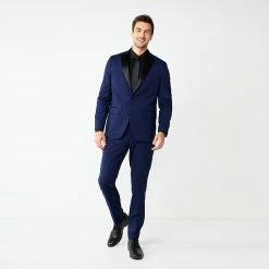 Men's Apt. 9® Nested Tuxedo Suit Set Black Solid 15 Men's Apt. 9® Nested Tuxedo Suit Set Black Solid -Apt. 9 Sales Store unnamed file 729
