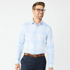 Men's Apt. 9® Premier Flex Regular-Fit Spread-Collar Dress Shirt Light Blue 38 Men's Apt. 9® Premier Flex Regular-Fit Spread-Collar Dress Shirt Light Blue -Apt. 9 Sales Store unnamed file 74