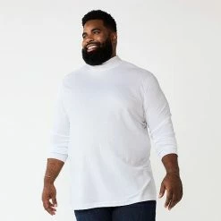 Apt. 9 Big & Tall APT 9® Mockneck Top Gray -Apt. 9 Sales Store unnamed file 778