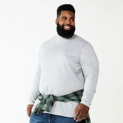 Apt. 9 Big & Tall APT 9® Mockneck Top Gray -Apt. 9 Sales Store unnamed file 781