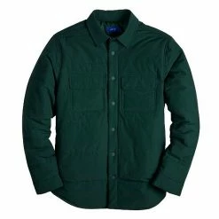 Men's Apt. 9® Quilted Puffer Shirt Jacket White Onyx -Apt. 9 Sales Store unnamed file 793