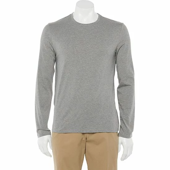 Men's Apt. 9® Premier Flex Standard-Fit Stretch Tee Rust 9 Men's Apt. 9® Premier Flex Standard-Fit Stretch Tee Rust - Image 7