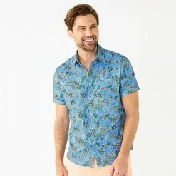 Men's Apt. 9® Slim-Fit Athleisure Tech Shirt Bird Of Paradise 4 Men's Apt. 9® Slim-Fit Athleisure Tech Shirt Bird Of Paradise -Apt. 9 Sales Store unnamed file 853