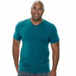 Big & Tall Apt. 9® Core Solid V-Neck Tee Orchid Glamour -Apt. 9 Sales Store unnamed file 872