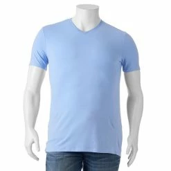 Big & Tall Apt. 9® Core Solid V-Neck Tee Orchid Glamour -Apt. 9 Sales Store unnamed file 874