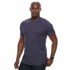Big & Tall Apt. 9® Core Solid V-Neck Tee Orchid Glamour -Apt. 9 Sales Store unnamed file 875