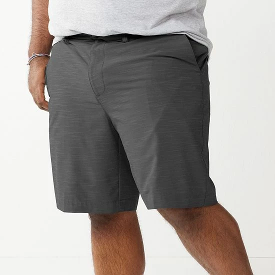 Big & Tall Apt. 9® Premier Flex Performance Shorts Gray 8 Big & Tall Apt. 9® Premier Flex Performance Shorts Gray - Image 6