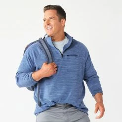 Big & Tall Apt. 9® Premier Flex Hoodie Black -Apt. 9 Sales Store unnamed file 933