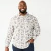 Big & Tall Apt. 9® Knit Button-Down Shirt Dark Gray -Apt. 9 Sales Store unnamed file 937