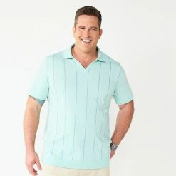 Big & Tall Apt. 9® Premier-Flex Polo Beige -Apt. 9 Sales Store unnamed file 958