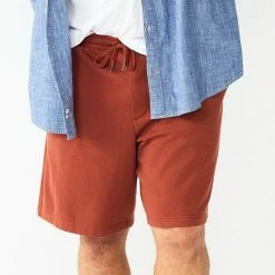 Big & Tall Apt. 9® 9" Inseam Premier Flex Shorts Chili